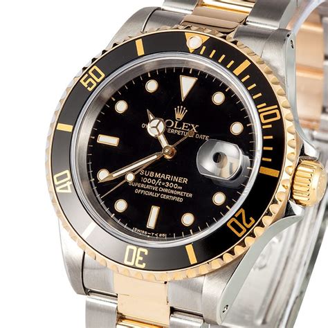 rolex black strap gold face|rolex watches with gold hands.